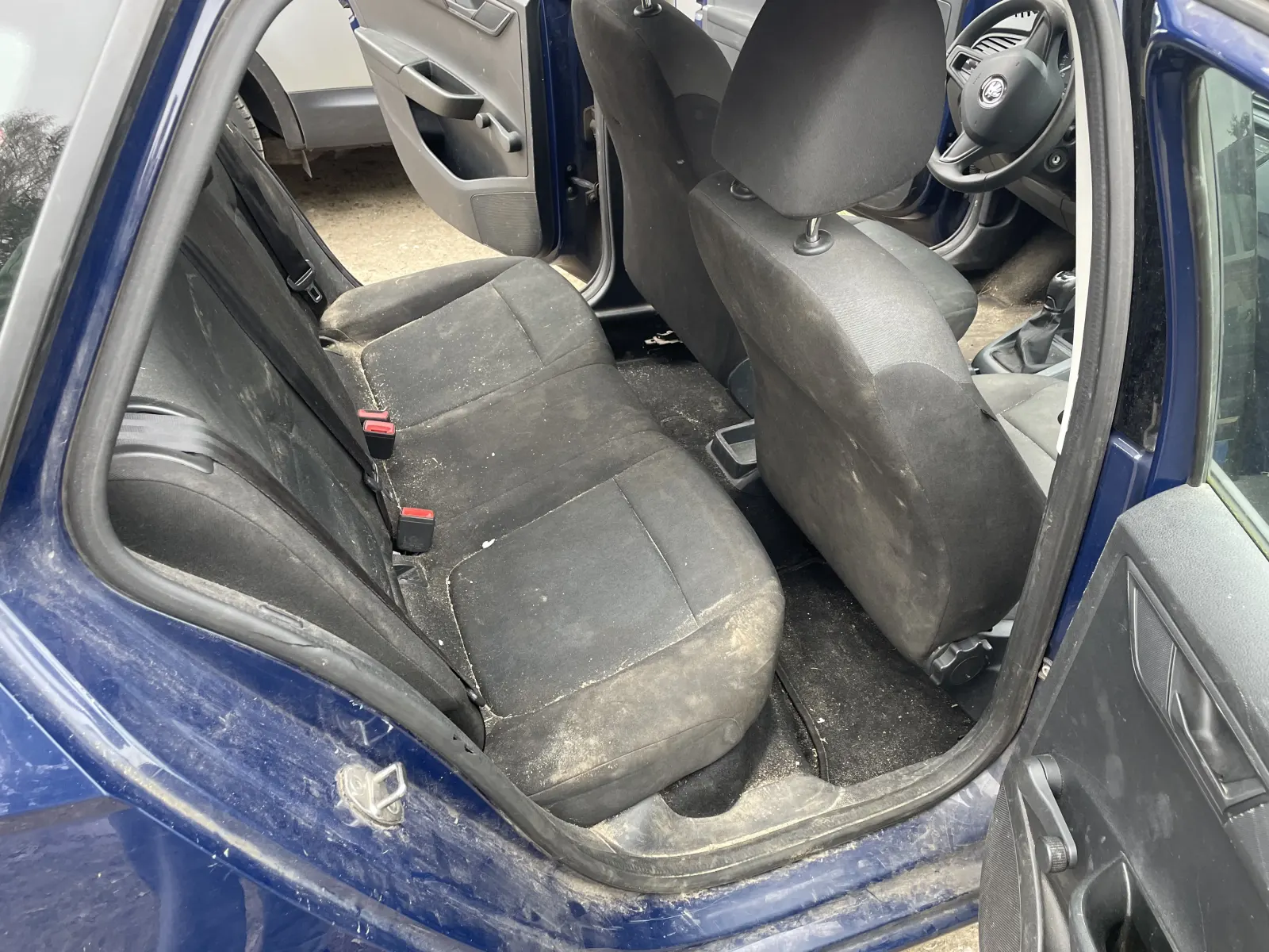 Ausgangszustand vor der Aufbereitung